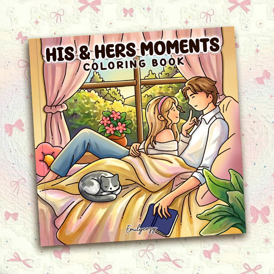 His & Hers Moments Coloring Book
