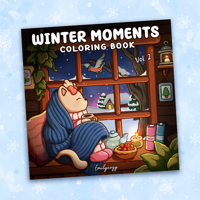 Winter Moments Vol. 2 Coloring Book