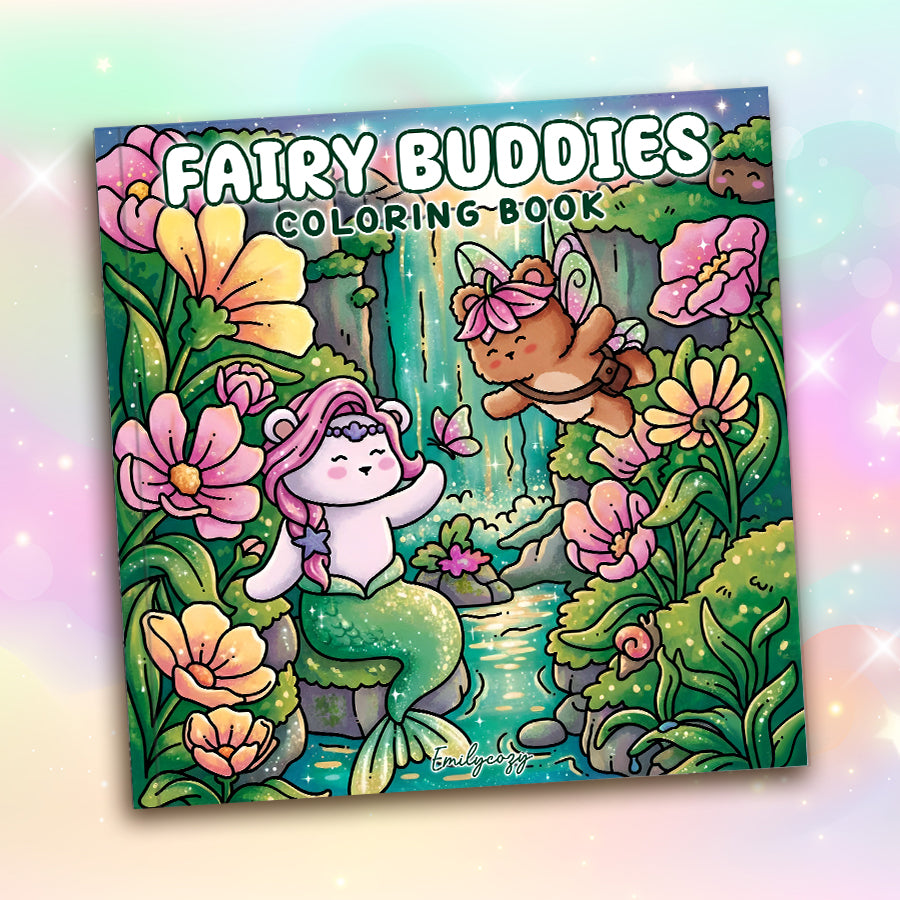 Fairy Buddies Coloring Book