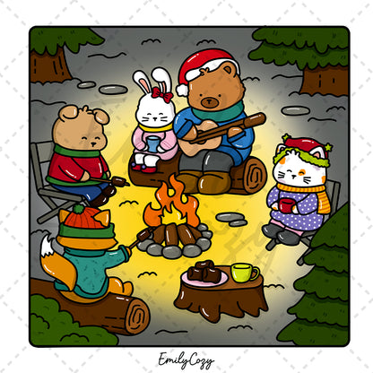 Christmas Moments Coloring Book