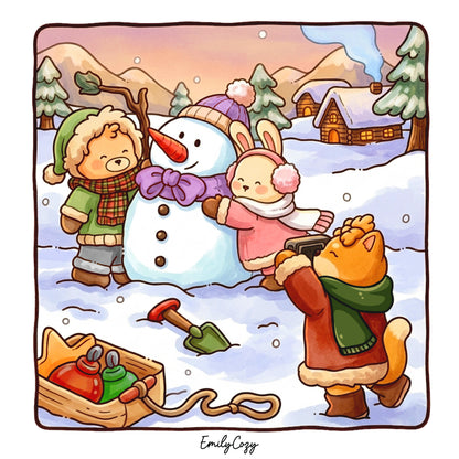 Winter Moments Vol. 2 Coloring Book