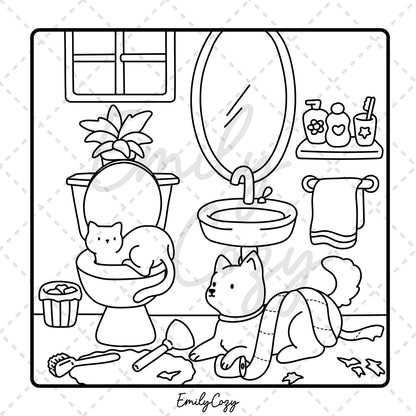 Doggo Moments Coloring Book