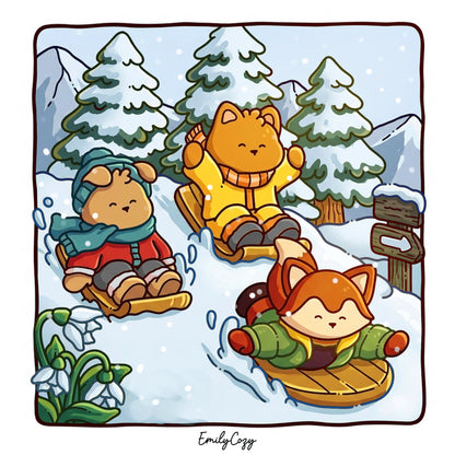 Winter Moments Vol. 2 Coloring Book