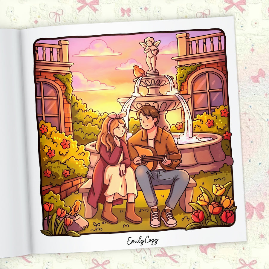 His & Hers Moments Coloring Book