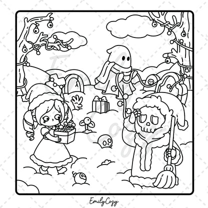 Boo Buddies Coloring Book