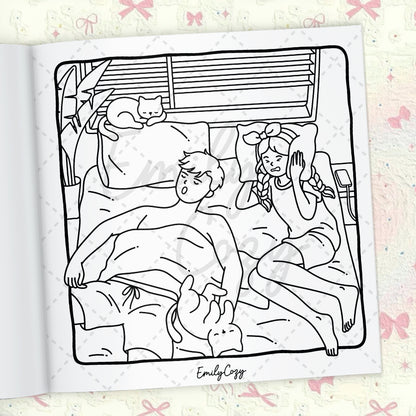 His & Hers Moments Coloring Book