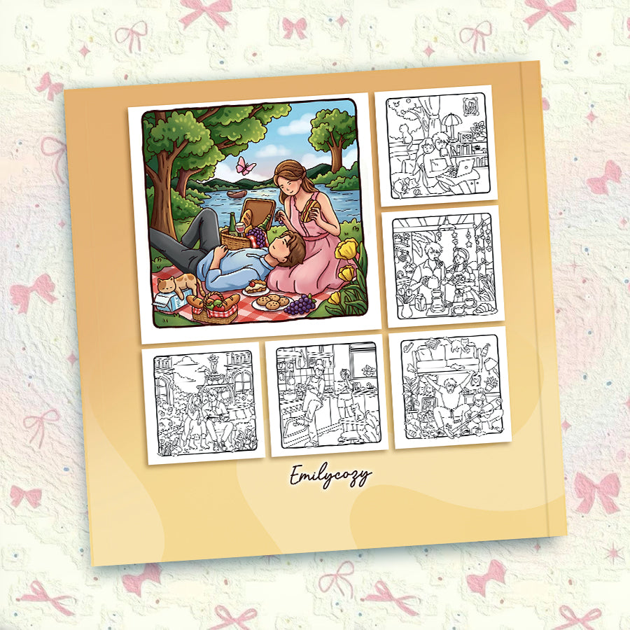 His & Hers Moments Coloring Book