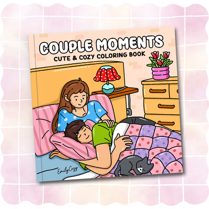 Couple Moments Coloring Book