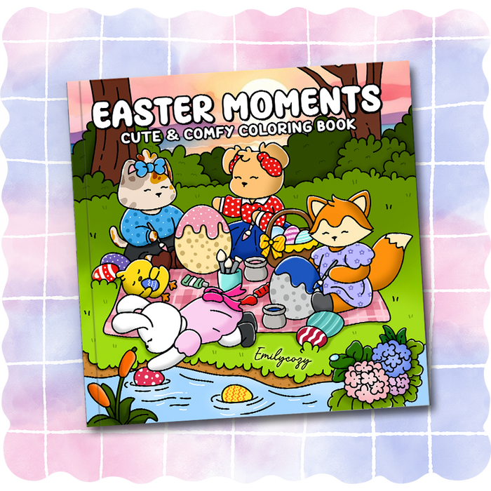 Easter Moments Coloring Book