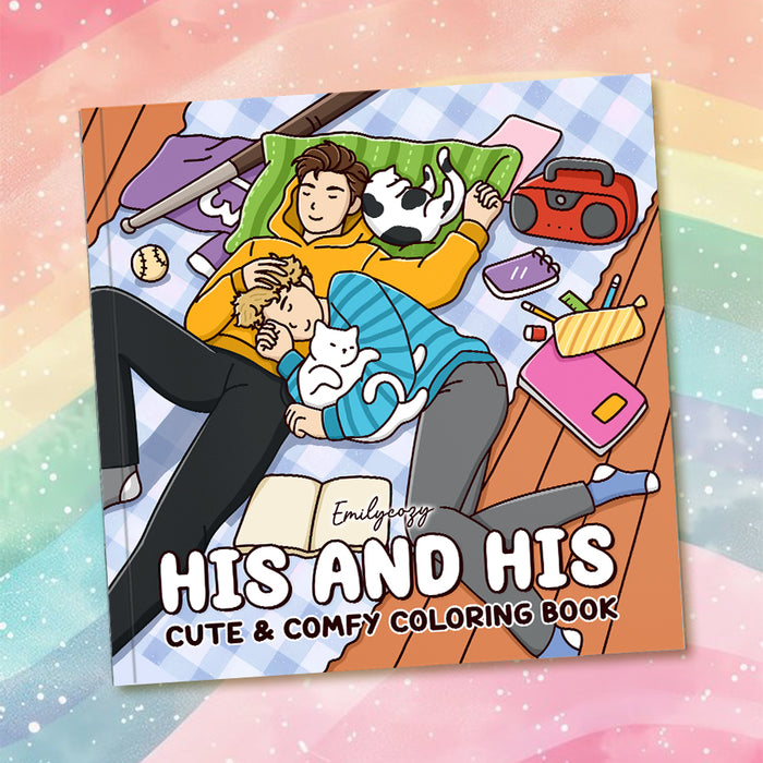 His & His Coloring Book