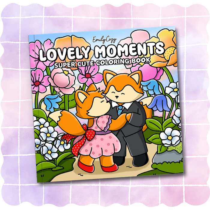 Lovely Moments Coloring Book